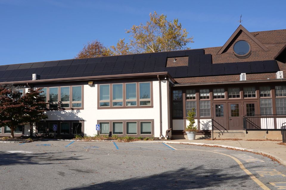 Solar Panels at St. Mark's Islip