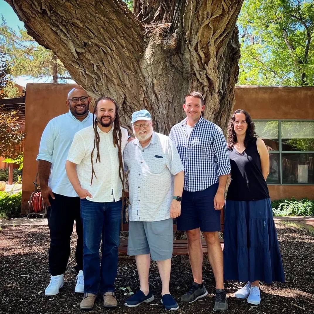 Members of the Community of the Incarnation with Fr. Richard Rohr, author of Breathing Underwater, at the Center for Action and Contemplation