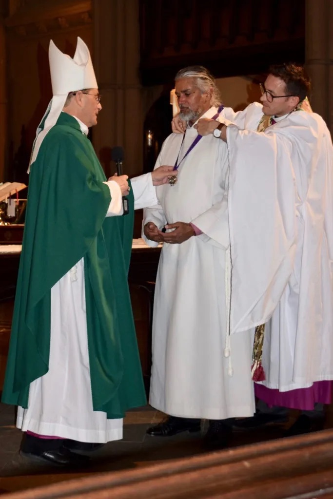 Ravi Ragbir receives Bishop's Cross