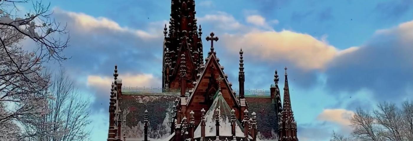 Cathedral in the Snow