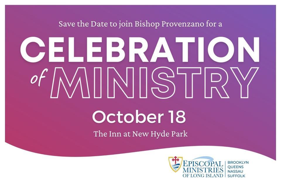 Celebration of Ministry