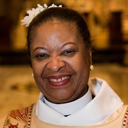 Headshot of Deacon Marjorie Boyden-Edmonds, Chaplain of the ECW