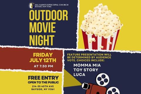 All Saints Outdoor Movie Night