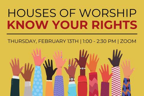 Houses of Worship: Know Your Rights