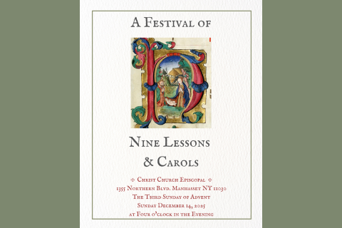 A Festival of Nine Lessons and Carols