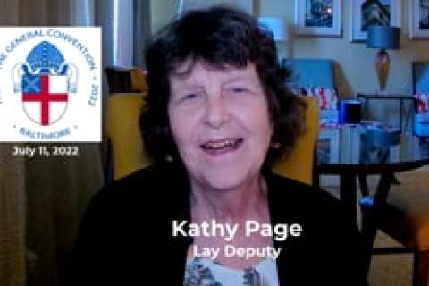 Kathy Page - 80th General Convention
