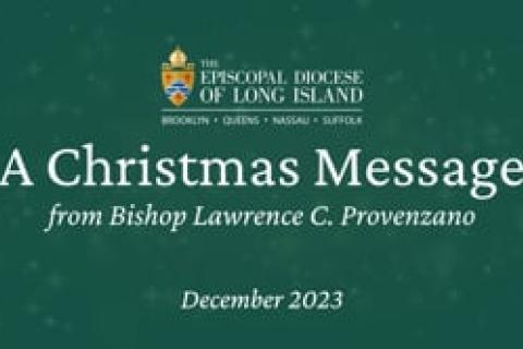 Bishop Provenzano Christmas Message 2023